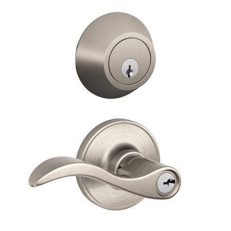 Schlage LEVER&SGL CYL DEADBLT SN JC60VSEV619